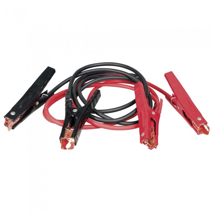 JUEGO DE CABLES PARA PASAR CORRIENTE CALIBRE 6 LONGITUD 8FT FT   MARCA URREA MODELO 200.