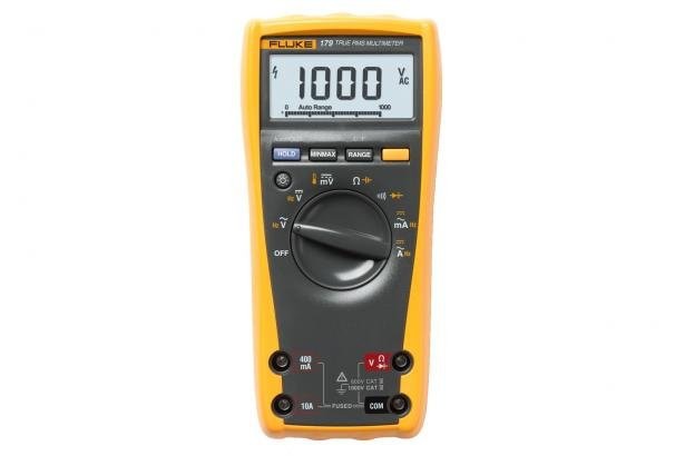 MULTIMETRO FLUKE179 ESFPCAMO ANALOGICO CON PANTALLA RETROILUMINADA Y MEDIDOR DE TEMPERATURA INCLUYE ESTUCHE PROFESIONAL CAMOC25
