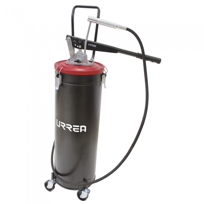 INYECTOR DE GRASA URREA 23622 DE PALANCA CON CUBETA DE 20 KG