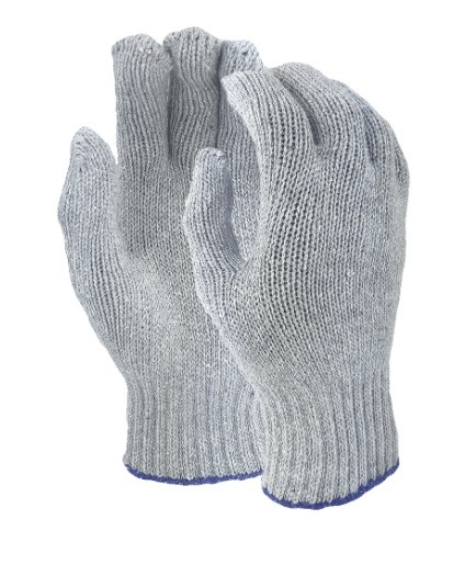 GUANTE JAPONES MCR USO PESADO 70% ALGODON 30% POLIESTER GRIS TS