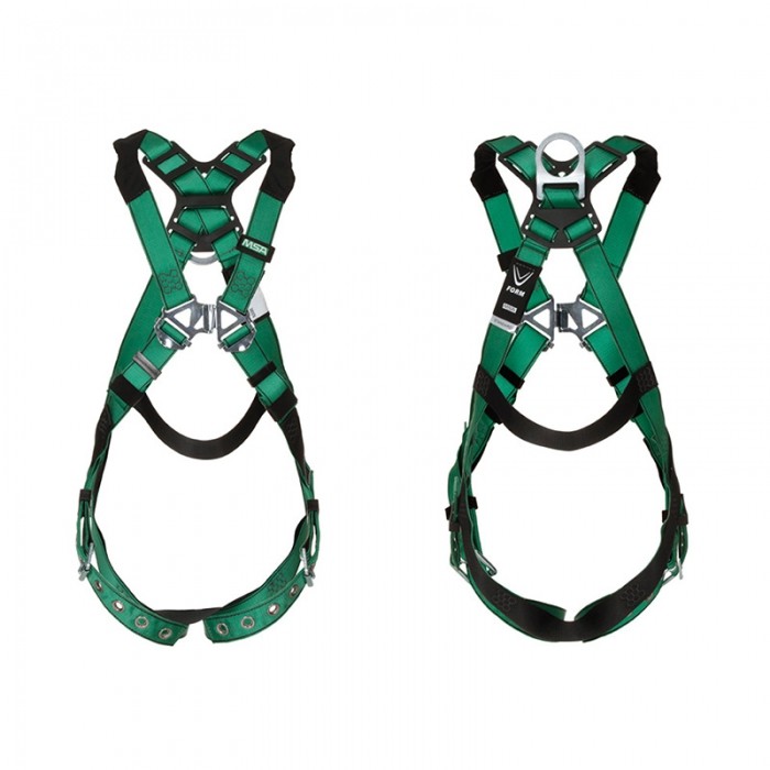 Arnes Msa VForm de Cuerpo Completo Verde Anillos D en Espalda TEstandar