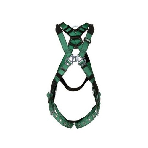 Arnes Msa en Forma de V Anillos en D Estandar en Espalda y la Cadera Correas PPiernas con Hebilla de Lengueta