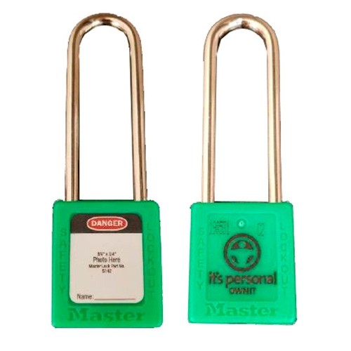 KIT DE CANDADOS MASTER LOCK TERMOPLASTICO VERDE C2 LLAVES IGUALES EXCLUSIVO GM C3 PIEZAS