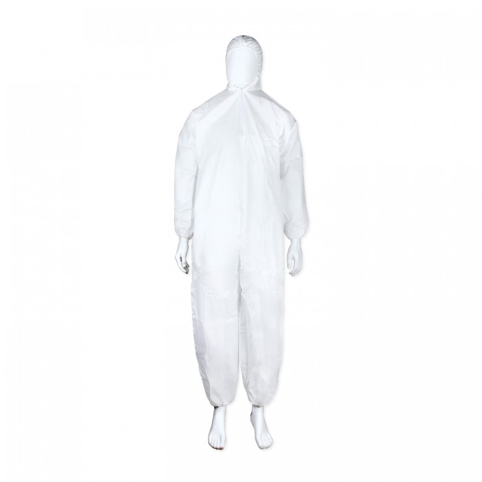 Overol Desechable Specfit Bg11428 Tela Microporosa CCapucha Elastico en Puños y Tobillos TM